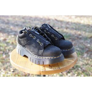 Doc Martens Woodard Low Zip Black Workwear NWT